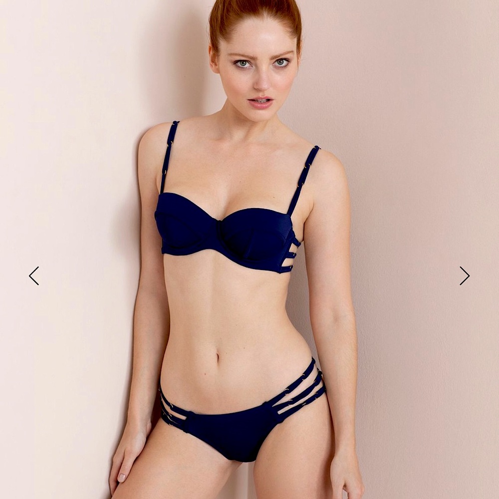 Agent Provacatuer “Montana” Two Piece Bikini. Size 32C Top & Size 2 (Sm) Bottom - Picture 2 of 16